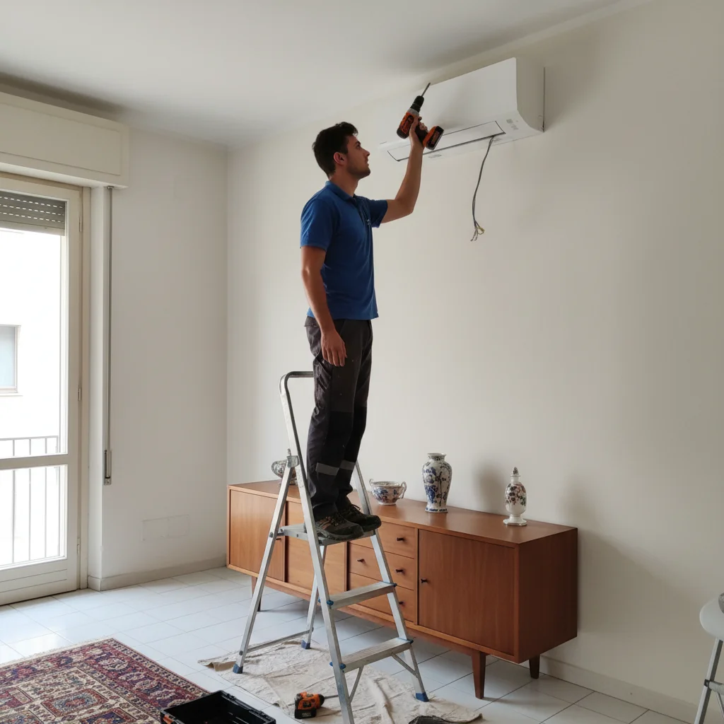 Tecnico installazione condizionatori a Milano
